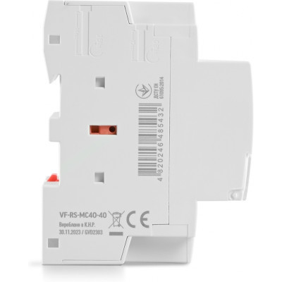 Контактор Videx 4п 40А 4НВ VF-RS-MC4O-40 RESIST