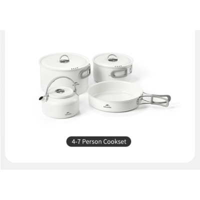 Котел туристичний Naturehike CNK2450CF013, 3 л, алюміній (6927595712450)