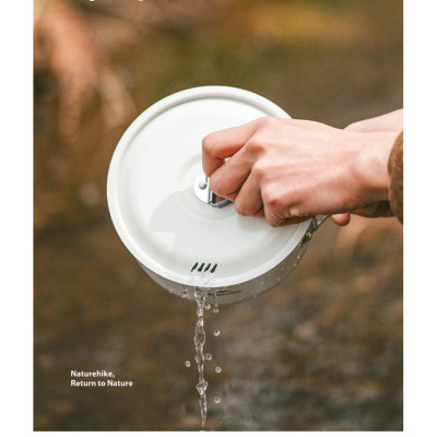 Котел туристичний Naturehike CNK2450CF013, 3 л, алюміній (6927595712450)