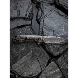 Ніж Civivi Elementum, Damascus, Carbon Fiber (C907C-DS1)