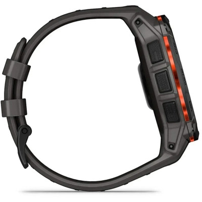 Смарт-годинник Garmin Instinct 3, 50mm, Solar, Black Bezel with Charcoal Band, GPS смарт-годинник (010-02935-00)