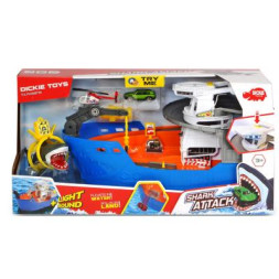 Ігровий набір Dickie Toys Катер з шлюпкою Полювання на акул (3779001)