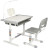 Парта зі стільцем FunDesk Littonia Grey (222529)