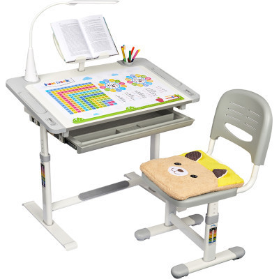 Парта зі стільцем FunDesk Littonia Grey (222529)