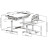 Парта зі стільцем FunDesk Littonia Grey (222529)