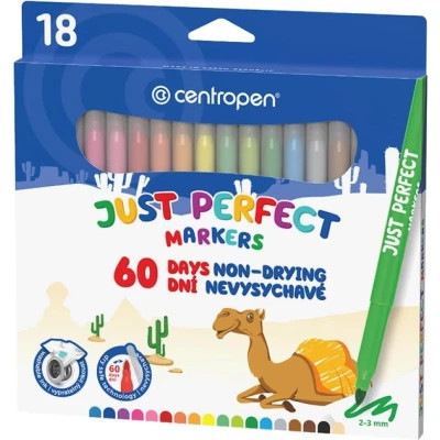 Фломастери Centropen 2510 Perfect, 18 colors (2510/18)
