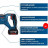 Шабельна пила Bosch GSA 185-LI, 18 В, пропил 230мм, хід 28мм (без АКБ та ЗП) (0.601.6C0.020)