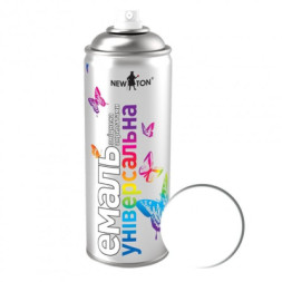 Аерозольна фарба для автомобіля New Ton універсальна 9003 сн.білий, 400 мл (235)