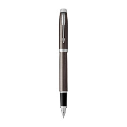 Ручка пір'яна Parker IM 17 Dark Espresso CT  FP F (22 311)