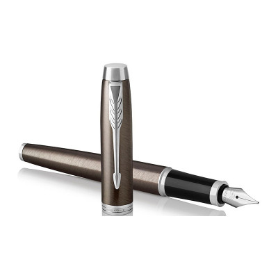 Ручка пір&#039;яна Parker IM 17 Dark Espresso CT  FP F (22 311)
