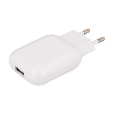 Зарядний пристрій XO L37 2.1A/1USB + cable Lightning White (L37i-WH)