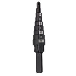 Свердло Milwaukee ступінчасте Step Drill, 4-12мм з кроком 1мм (48899301)