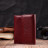 Гаманець ST Leather Шкіряний з монетницею Бордовий (19492)
