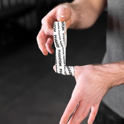 Кінезіо тейп Phantom Sport Tape White 2,5 cm x 13,7 m (PHACC2075-W)