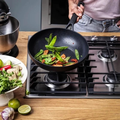 Сковорода KitchenAid Wok CFA 28 см з керамічним покриттям (CC003294-001)