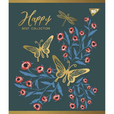 Зошит Yes А5 Happy 48 аркушів лінія (766889)