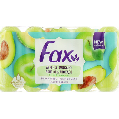 Тверде мило Fax Яблуко 5 x 70 г (8690506045807)