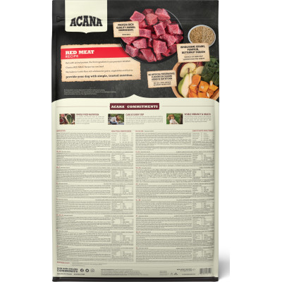 Сухий корм для собак ACANA Red Meat Recipe 9.7 кг (0064992561123)