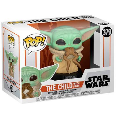 Фігурка для геймерів Funko Pop серії Мандалорець - Малюк з жабою (49932)