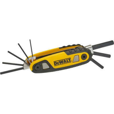 Набір інструментів DeWALT ключів шестигранних HEX: 1.5-8 мм (DWHT0-70263)