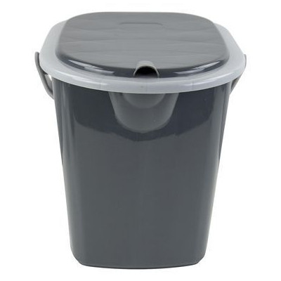 Відро-туалет Bo-Camp Portable Toilet Square 20 Liters Grey (5502820) (DAS303293)