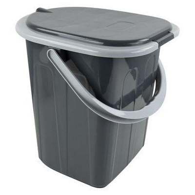 Відро-туалет Bo-Camp Portable Toilet Square 20 Liters Grey (5502820) (DAS303293)