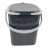 Відро-туалет Bo-Camp Portable Toilet Square 20 Liters Grey (5502820) (DAS303293)