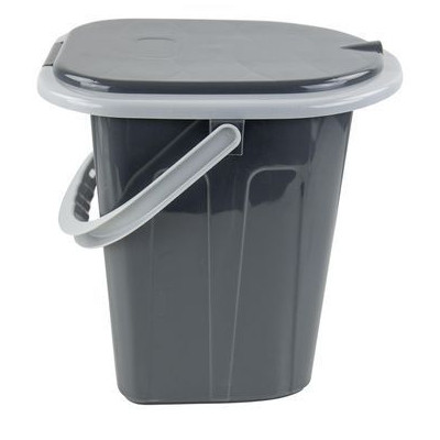 Відро-туалет Bo-Camp Portable Toilet Square 20 Liters Grey (5502820) (DAS303293)