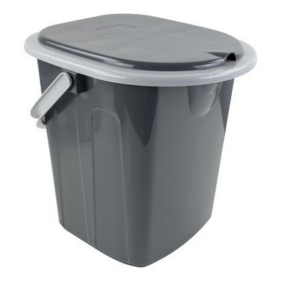 Відро-туалет Bo-Camp Portable Toilet Square 20 Liters Grey (5502820) (DAS303293)