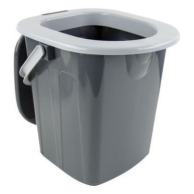 Відро-туалет Bo-Camp Portable Toilet Square 20 Liters Grey (5502820) (DAS303293)