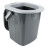 Відро-туалет Bo-Camp Portable Toilet Square 20 Liters Grey (5502820) (DAS303293)
