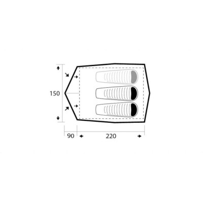 Намет Trimm Comet sand (001.009.0070)