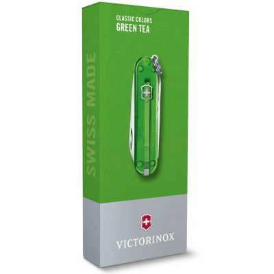 Ніж Victorinox Classic SD Colors Green Tea (0.6223.T41G)