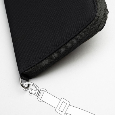 Гаманець Pacsafe RFIDsafe compact travel organizer Чорний (11020100)