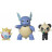 Фігурка Pokemon набір W17 - Тогепі, Панчам, Вартортл (PKW3051)