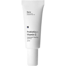 Патчі під очі Sane Probiotics + Vitamin C Brightening &amp; Depuffing Eye Patch Рідкі 10 мл (4820266830076)
