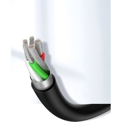 Дата кабель USB 2.0 AM to Type-C 3.0m 3.0A 18W US287 Black Ugreen (60826)