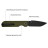 Ніж CJRB Nova Green PVD (J1937-BGN)