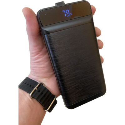 Батарея універсальна XO 30000mAh, PD/18W, QC3.0/22.5W, flashlight, Input(Micro,Type-C,Lightning), Output(3*USB,Type-C) (XO-PR156 / 29212)