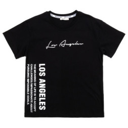 Футболка дитяча Breeze LOS ANGELES (20505-134B-black)