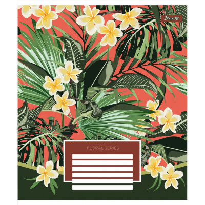 Зошит 1 вересня А5 Floral series 96 аркушів, лінія (766500)