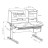 Парта FunDesk Sentire Grey (222400)