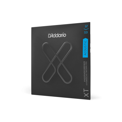 Струни для гітари D&#039;Addario XT Phosphor Bronze Light (12-53) (XTAPB1253)