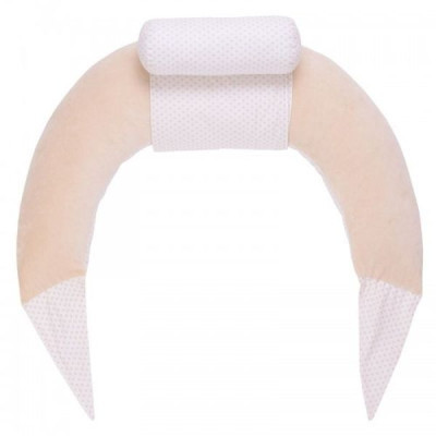 Подушка Верес для годування &quot;Comfort Lux Velour stars beige&quot; 200*75 (302.04.1)