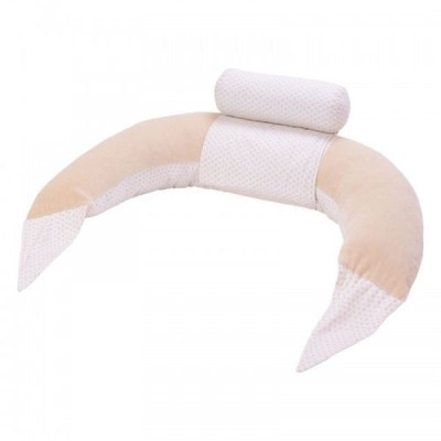 Подушка Верес для годування &quot;Comfort Lux Velour stars beige&quot; 200*75 (302.04.1)