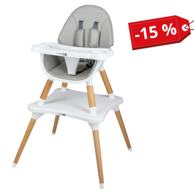 Стілець для годування FreeON EOS 3 in 1 Grey (44275)