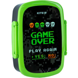Ланч-бокс дитячий Kite Game over з наповненням 750 мл (K24-163-1)