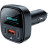 Зарядний пристрій Acefast B5 Car Charger 2xUSB-C + 1xUSB-A 101W OLED smart display Metal Black (6974316281436)