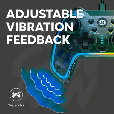 Геймпад Canyon Brighter GP-02 Wired RGB 4in1 PS3/Android BOX-TV/Nintendo Crystal (CND-GP02)