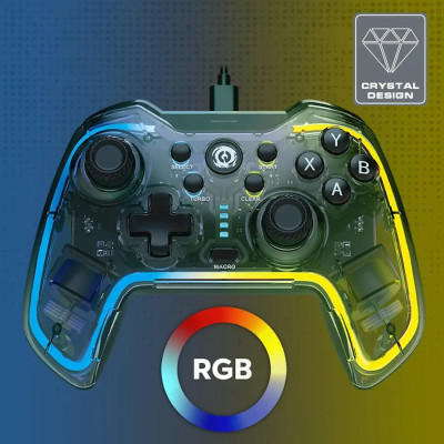 Геймпад Canyon Brighter GP-02 Wired RGB 4in1 PS3/Android BOX-TV/Nintendo Crystal (CND-GP02)